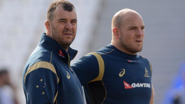 Michael Cheika has thrown his support behind under fire skipper Stephen Moore.