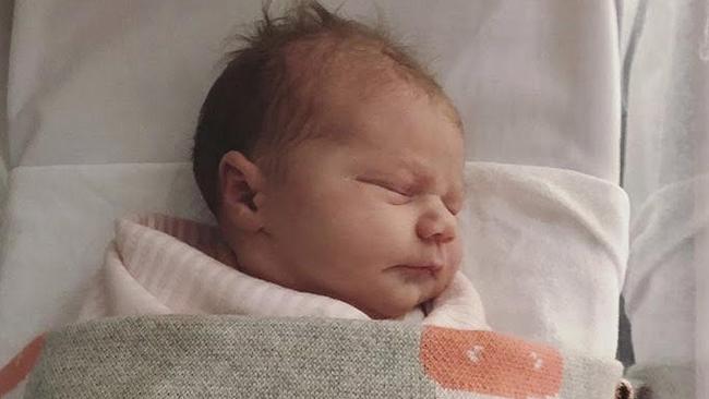 Travis Cloke baby: Scarlett Cloke first picture revealed | news.com.au ...