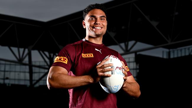 Melbourne Storm and Queensland Origin star Xavier Coates. Picture: Bradley Kanaris/Getty Images