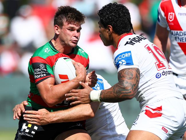 Lachlan Hubner will play lock for the Rabbitohs.