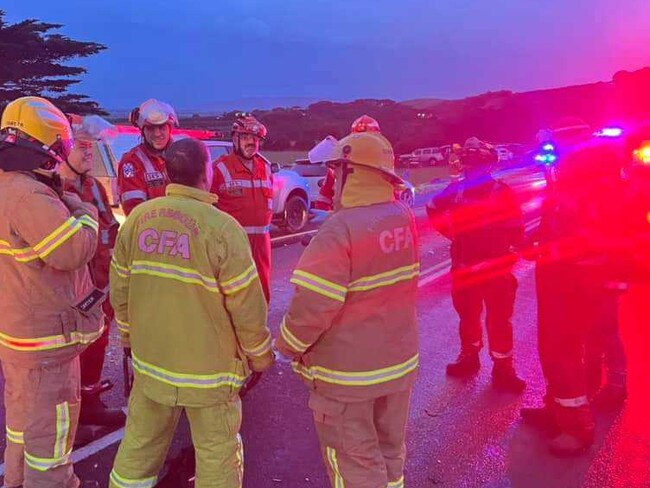 Collision in San Remo, near Phillip Island in June 2023.