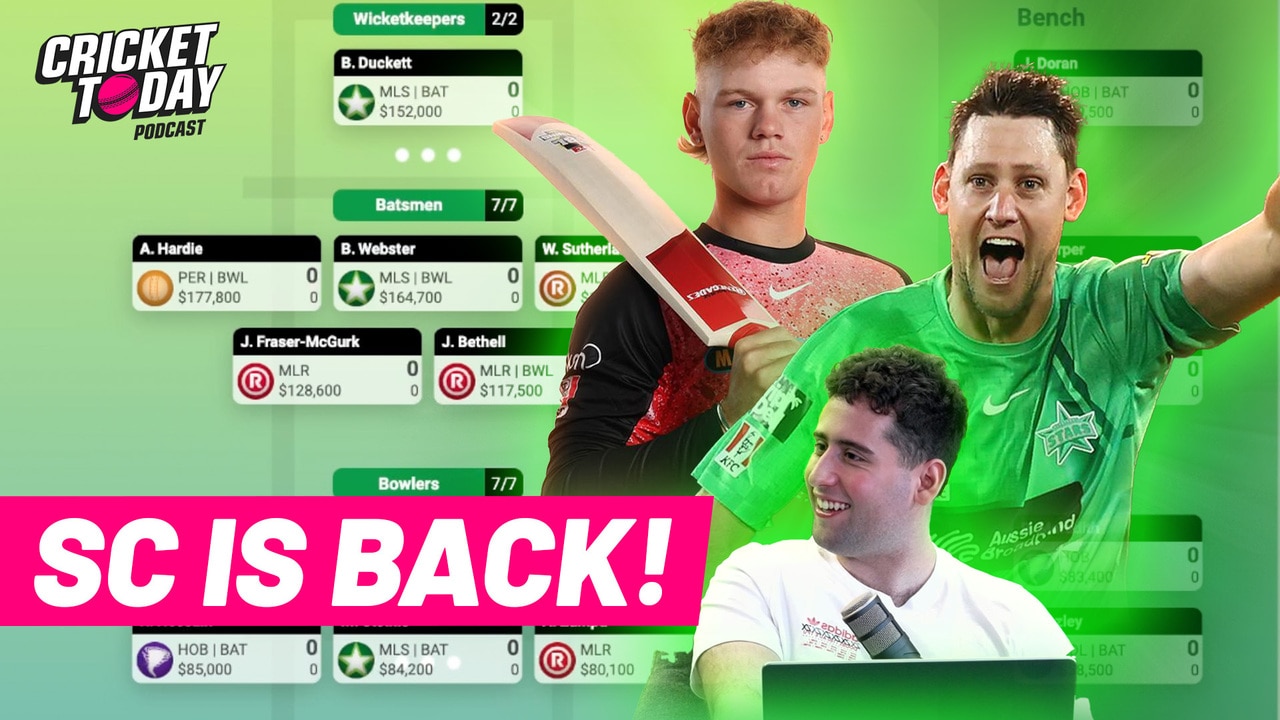 BBL SuperCoach 2024/25 Team Picker | Cricket Today