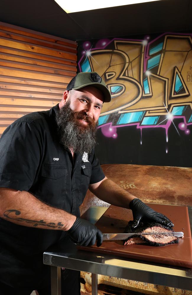 Black Bear BBQ co-owner Scott McCoy. Picture: AAP