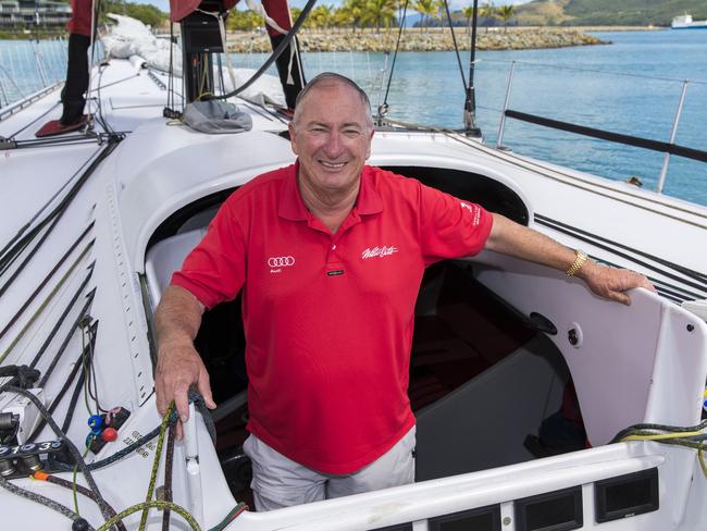 Sandy Oatley ahead of the Audi Hamilton Island Race week 2016. Photographer:  Andrea Francolini