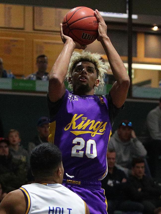 Brian Bowen Jr top scored for Sydney with 16 points during the 2018 NBL Blitz match between Sydney Kings and Brisbane Bullets at Ballarat Minerdrome. Picture: Getty Images