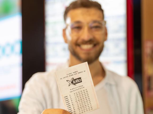 A Blakeview man has become a multi-millionaire overnight after winning the latest Saturday X Lotto draw. Picture: Supplied