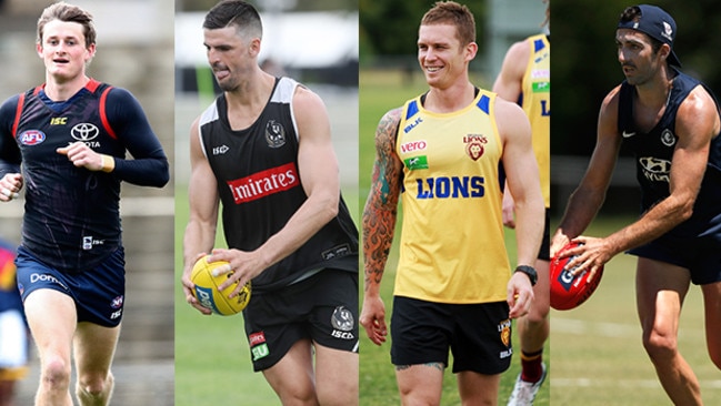 SuperCoach prices for Crows, Lions, Blues, Pies.