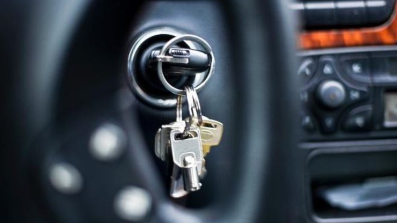 Leaving your key in the ignition will cost you $114. Picture: Escape