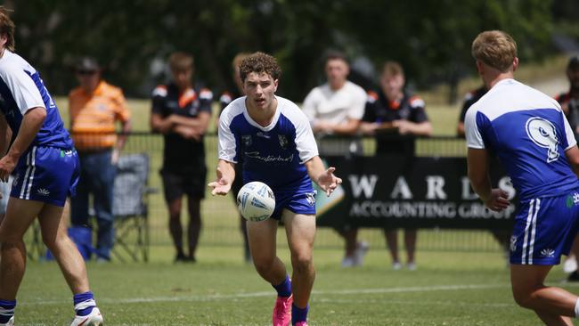 Photos from the Macarthur Wests Tigers v North Coast Bulldogs clash, round two of the Laurie Daley Cup at Kirkham Oval, Camden, 10 February 2024. Picture: Warren Gannon Photography