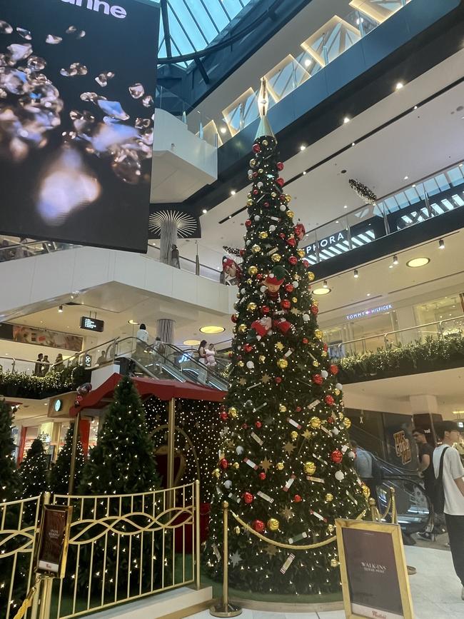 Extended Christmas trading at Westfield Parramatta begins on December 14.