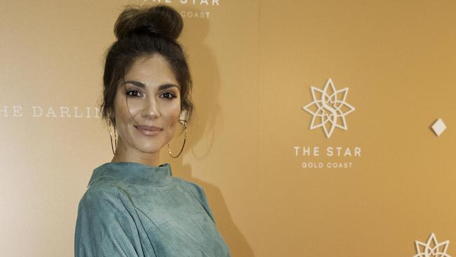 Pia Miller marks the opening of The Darling luxury hotel on the Gold Coast. Picture: Luke Marsden Photo