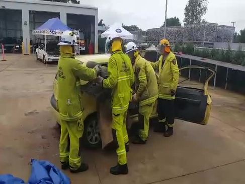 QFES road crash rescue training