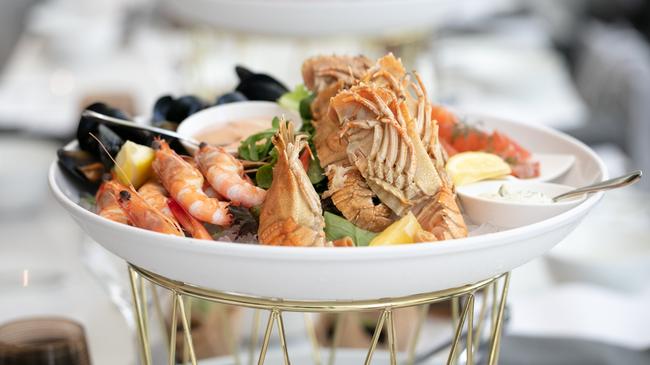 Eden's Table seafood platter at the Westin Brisbane.