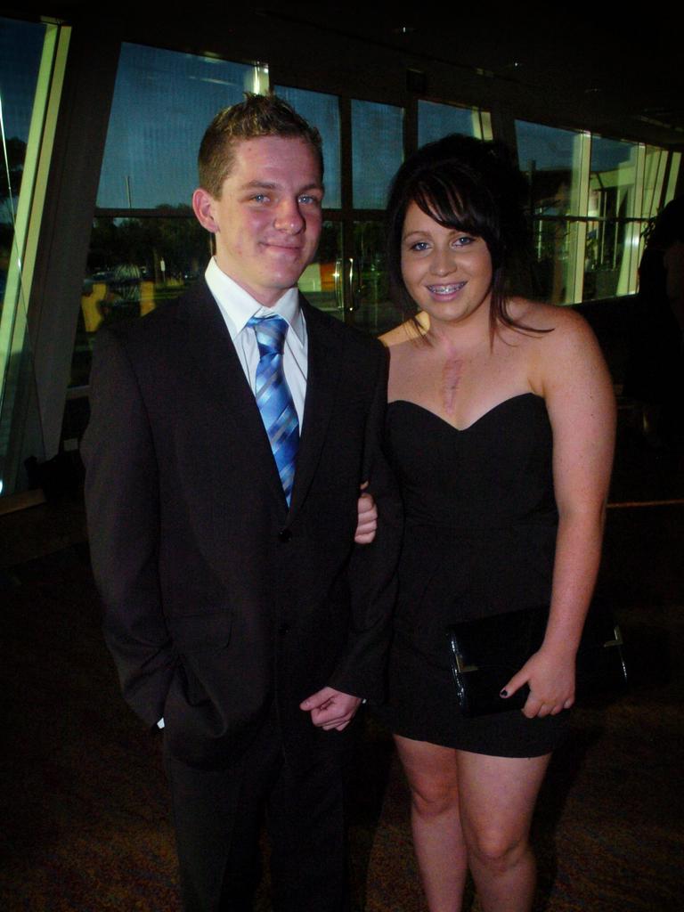 Brody Gamble and Ali Muir at the 2009 Our Lady of the Sacred Heart Catholic College formal at the Alice Springs Convention Centre. Picture: NT NEWS