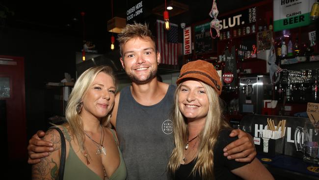 PJ O'BRIEN'S: Cassie Ferraro, Liam Hughes and Tammy Garner