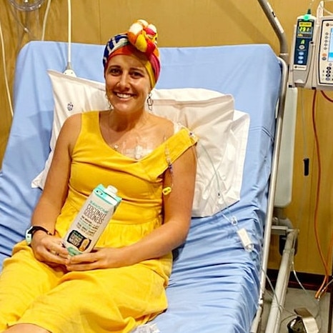 Elise had 15 months of chemo, surgery, radiation and further chemo. Picture: Supplied