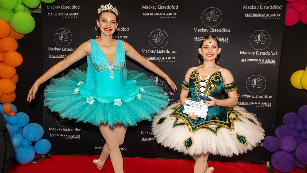 Yarra Taylor and Kendra Stewart at the 75th Mackay Eisteddfod 2022.Picture: Michaela Harlow