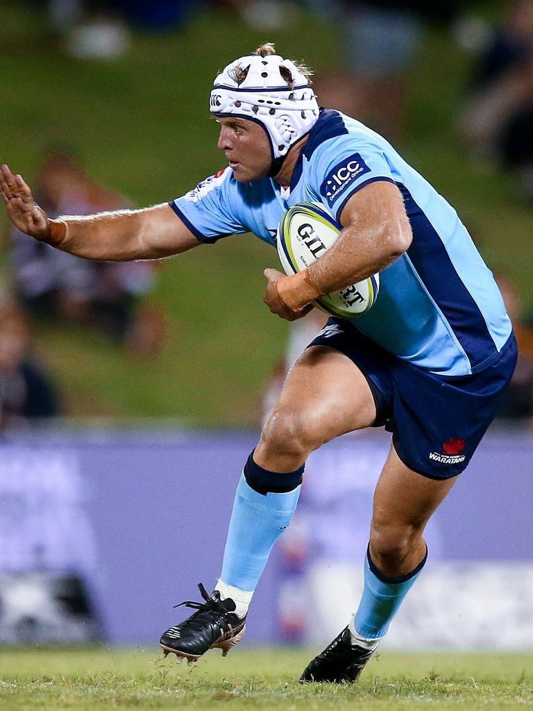 Damien Fitzpatrick in his playing days. Picture: AAP.