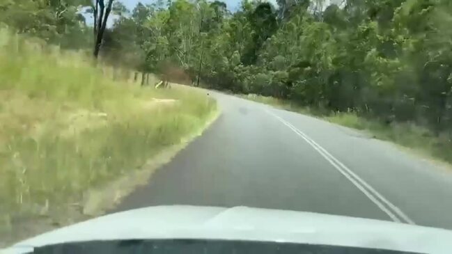 Driving on Curra Estate Rd