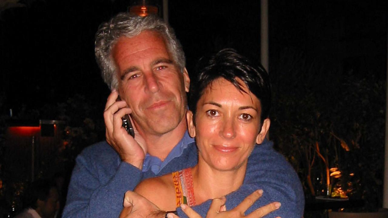 Convicted British socialite Ghislaine Maxwell and US financier Jeffrey Epstein. Picture: Handout / US District Court for the Southern District of New York / AFP