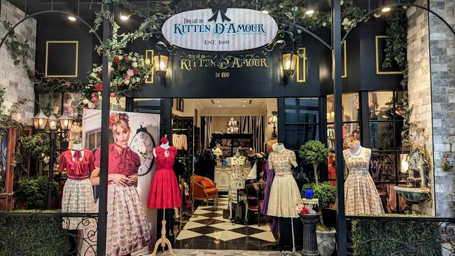 Kitten D'Amour’s first store was a huge success. Picture: Supplied