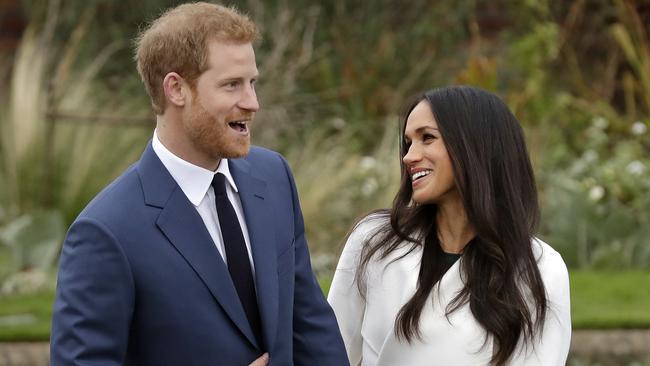 Harry and Meghan are just days away from their wedding. Picture: AP Photo/Matt Dunham