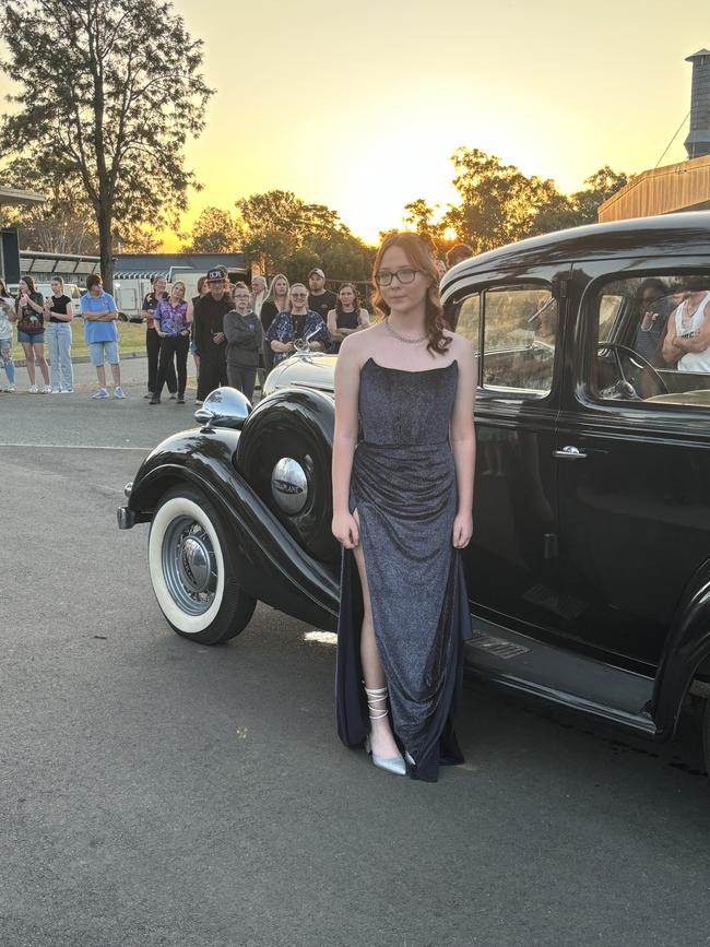 The students of Nanango State High School celebrating their formal.