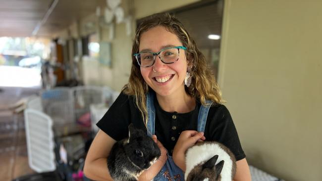 Sarah McKenzie is one of the volunteers and foster carers at The Rabbit Sanctuary.