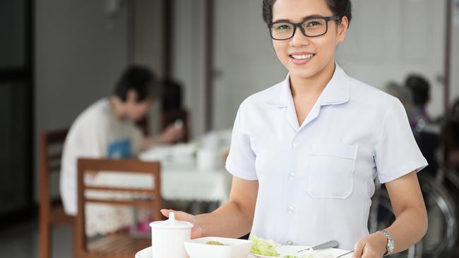 A major study revealed the low spending on aged care food. Picture: Supplied