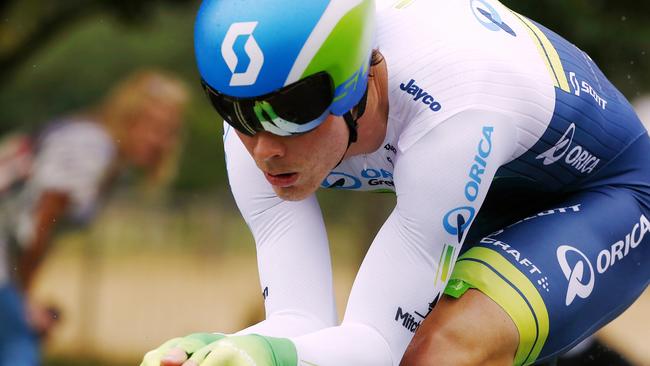 Cycling Australia Road National Championships Michael Hepburn going out in the time trial Picture:Wayne Ludbey