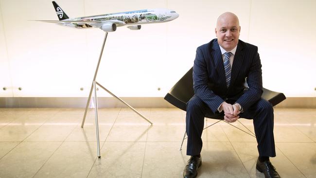 Outgoing Air New Zealand chief Christopher Luxon. Picture: Bloomberg