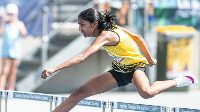 Sanjana Iyer from Winston Hills. Picture: Julian Andrews