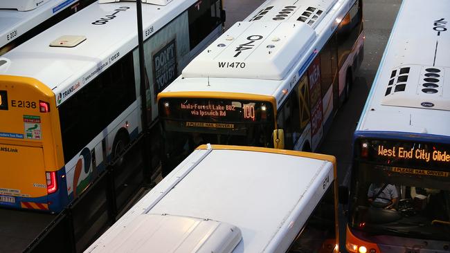 Cr Adrian Schrinner says the State Government should commit to funding the northern and eastern busways. Picture: Jack Tran