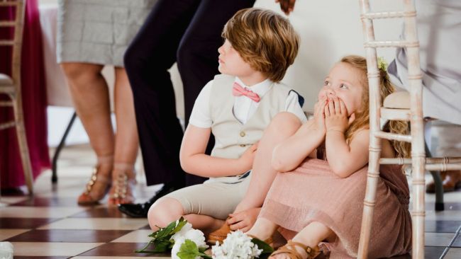 Is it OK for a child to wear white to someone else's wedding? Image: iStock 