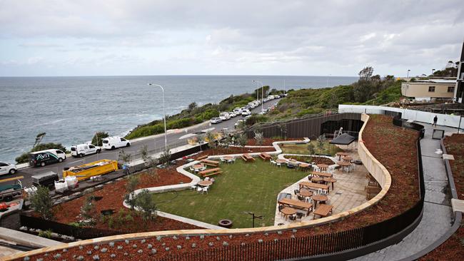 The Harbord Diggers overlooks Freshwater and Curl Curl. Picture: Adam Yip