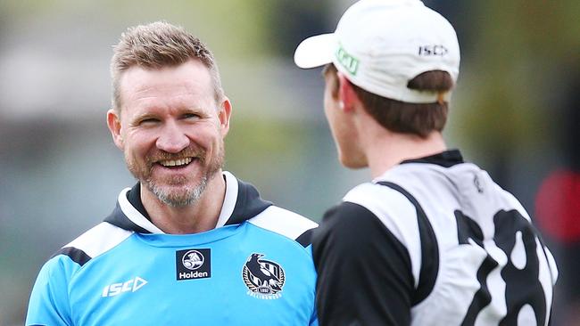 Nathan Buckley is the AFL coach of the year. Picture: Getty Images