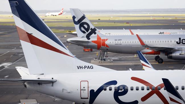 Rex Airlines has made inroads on major capital city routes. Picture: Tim Hunter.