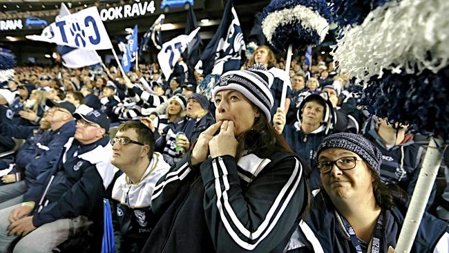 Fans travelling to the MCG have been urged to allow extra time for security. Picture: Tim Carrafa