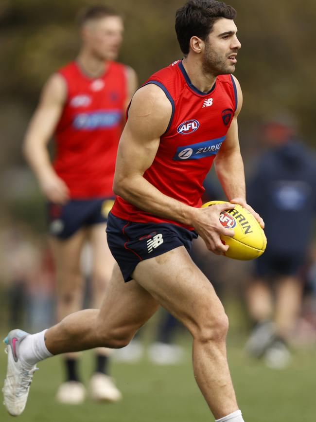 Christian Petracca of the Demons. Picture: Getty