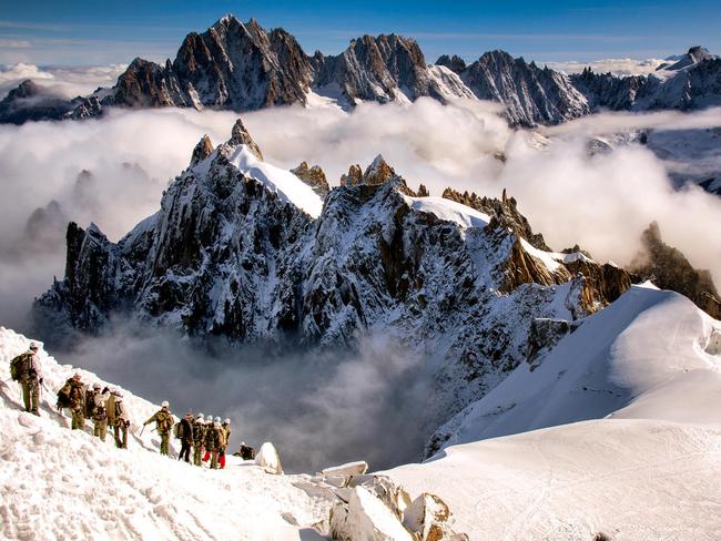 Take care if you plan to climb Mont Blanc. Picture: Les/Photocrowd.com