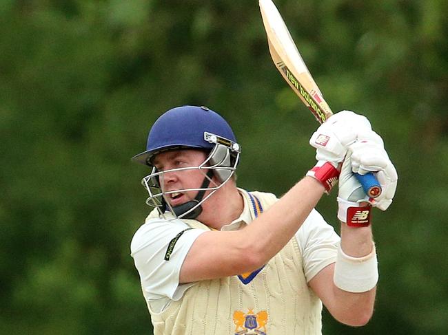 Ormond captain James Wild topscored against Moorabbin. Picture: Hamish Blair