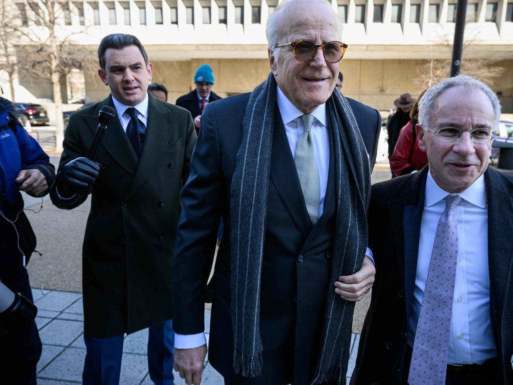 James Biden, centre. Picture: Mandel Ngan/AFP