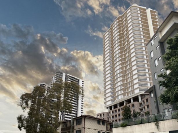 A 31-storey tower has been approved for Macquarie St in Liverpool.