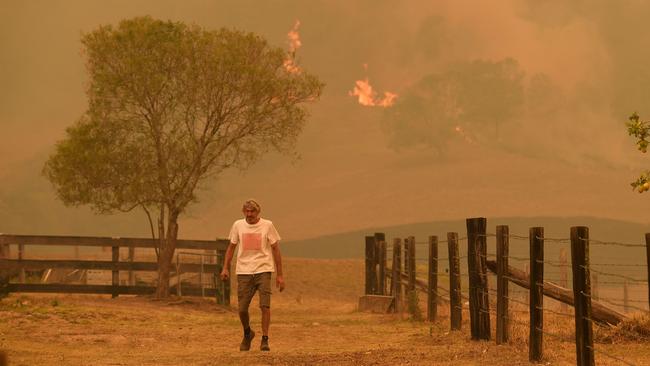 After last month’s bushfires and the continued dry, Taree on the mid north coast will lose flowing fresh water from the Manning River in February. Picture: AFP