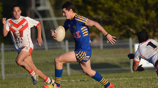 Marist Brothers fullback for team of the decade. Mitchell Krause. Photo The Northern Star.