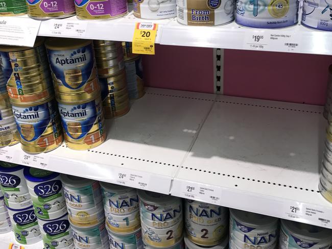 Some supermarkets now keep emergency tins locked away with the cigarettes.