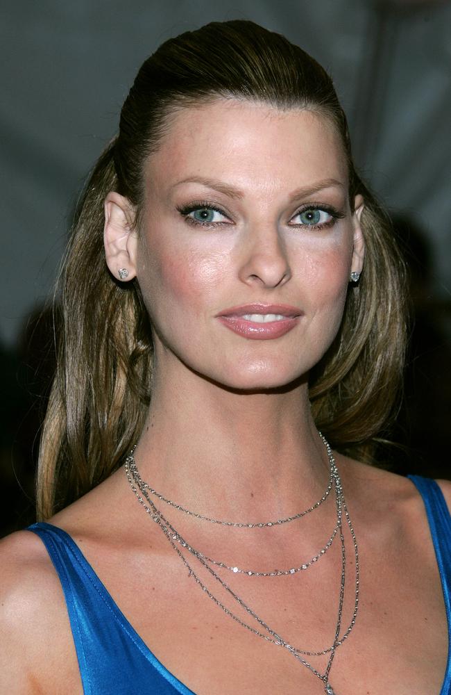 Linda at the MET Costume Institute Gala Celebrating Chanel at the Metropolitan Museum of Art in 2005. Picture: Evan Agostini/Getty Images