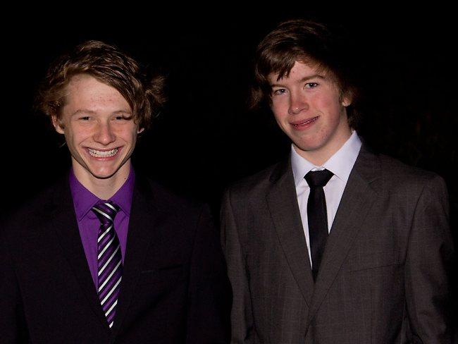 Josh Hoyle, left and Dan Ryan-Brooke. Picture: Andrew Zielinski