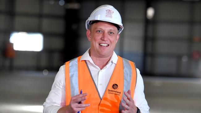 Deputy Premier Steven Miles confirmed construction had begun on a vaccine facility in Brisbane’s north. Picture: NCA NewsWire / John Gass