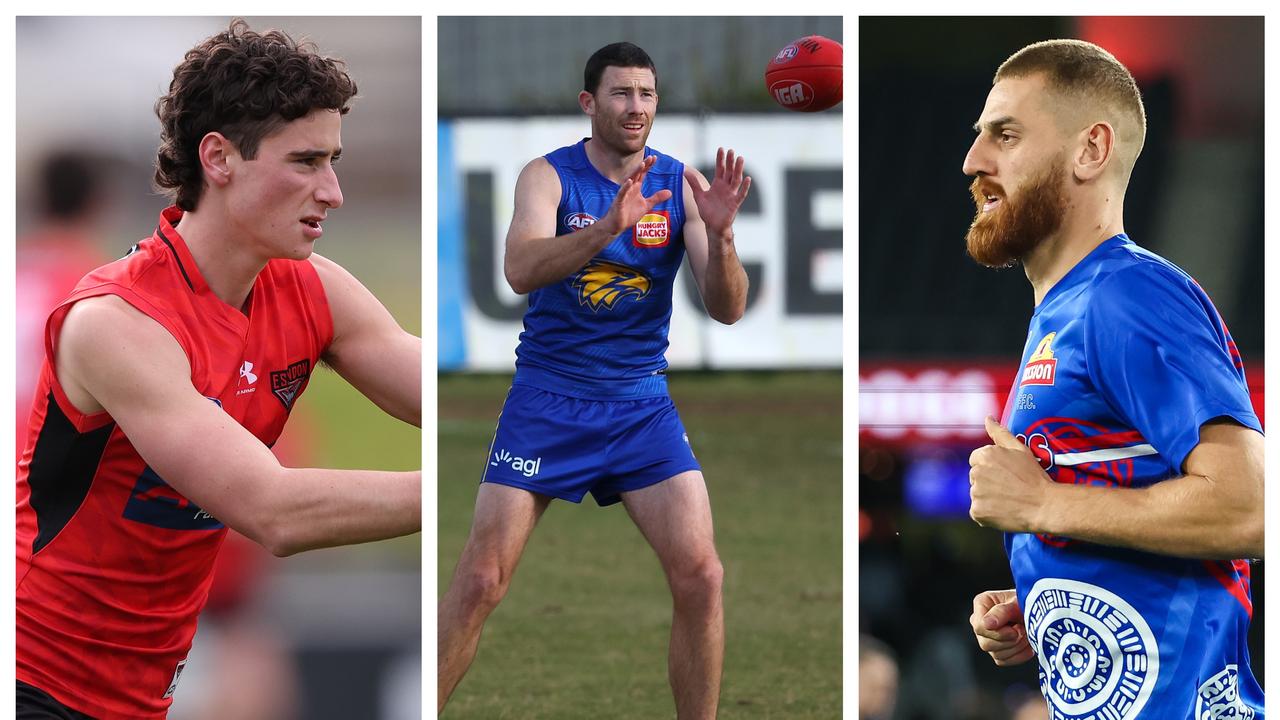 Elijah Tsatas will debut for Essendon while Jeremy McGovern and Liam Jones are set to make their returns